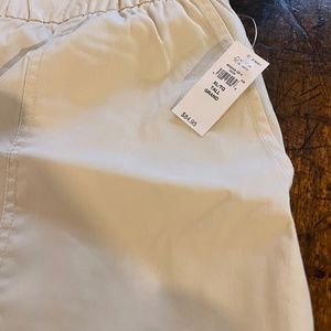 Beige lightweight GAP Tall XL wide leg pants